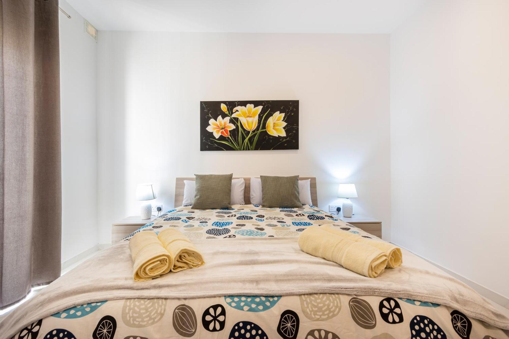 H2 -Modern And Spacious 3 Bedroom Apartment San Ġwann Dış mekan fotoğraf